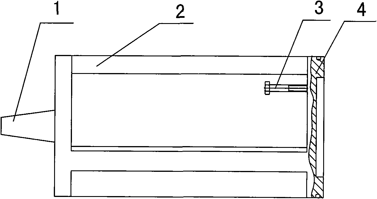 Split type stator coil winding method and winding mold device