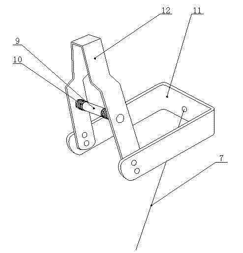 Improved ladder head of rope ladder