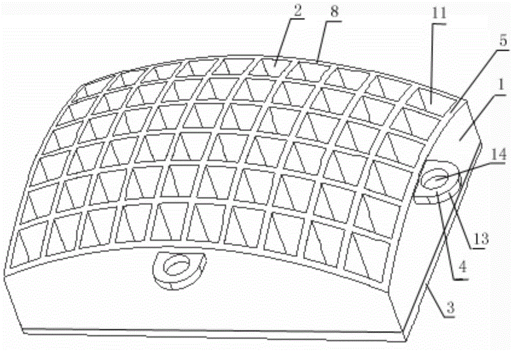 Low-cost simple mold of composite materials for airplanes and fast manufacturing method