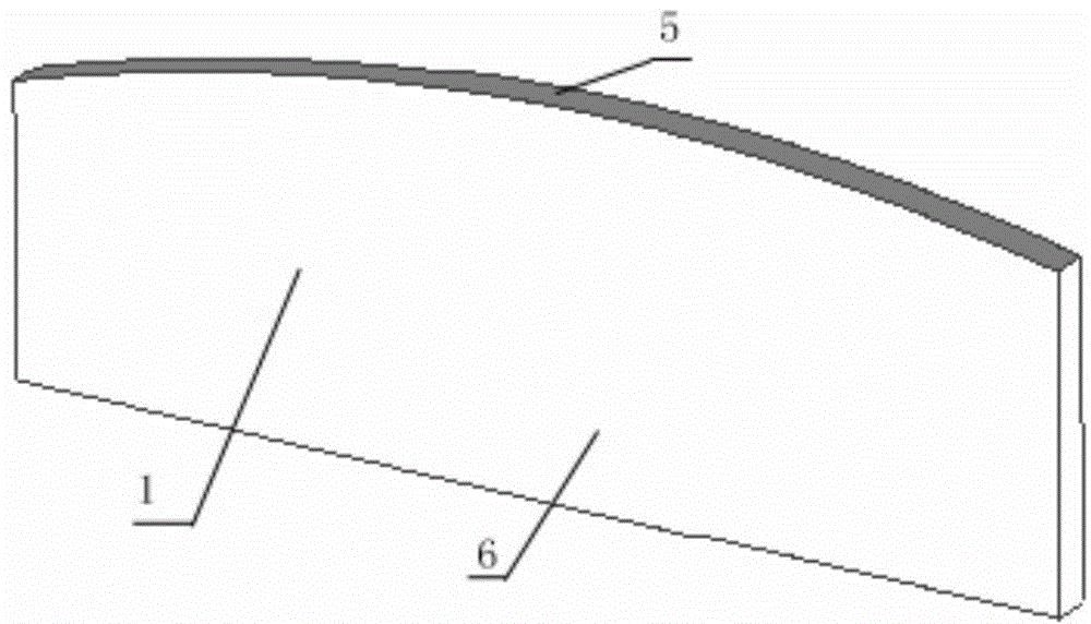 Low-cost simple mold of composite materials for airplanes and fast manufacturing method