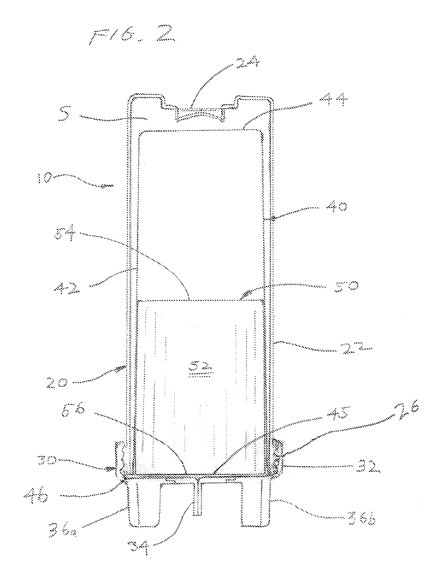 Fluid dispenser, system and filling process