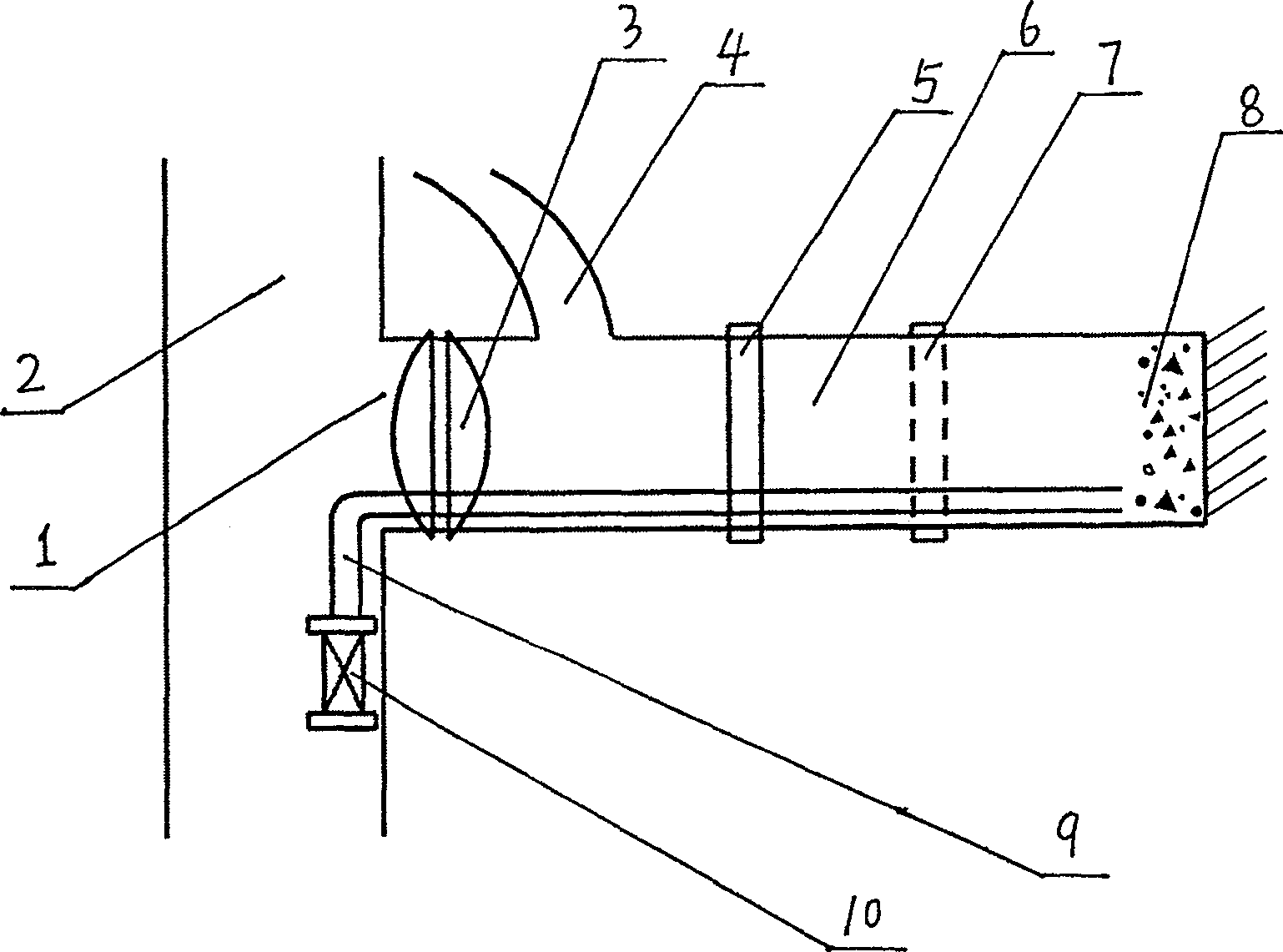 Technique for preventing coal and gas burst accident enlarging