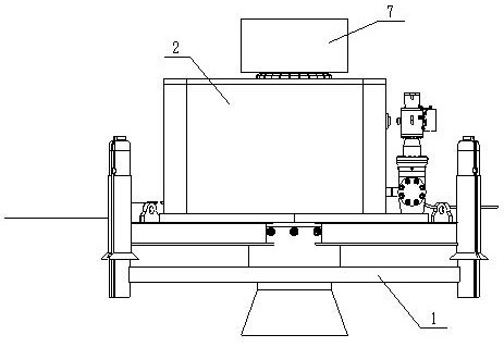 An underwater dry wellhead cabin suitable for offshore oil fields and its installation method