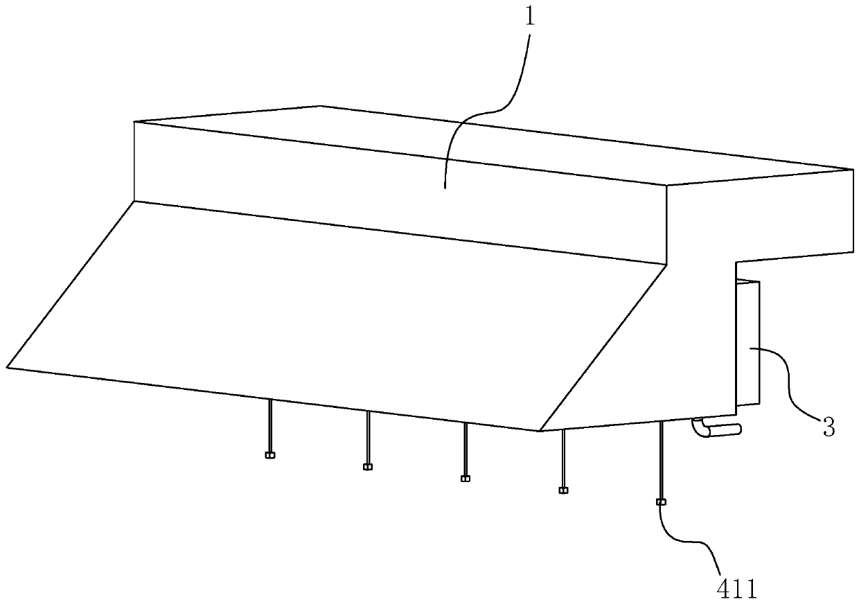 Intelligent energy-saving exhaust hood