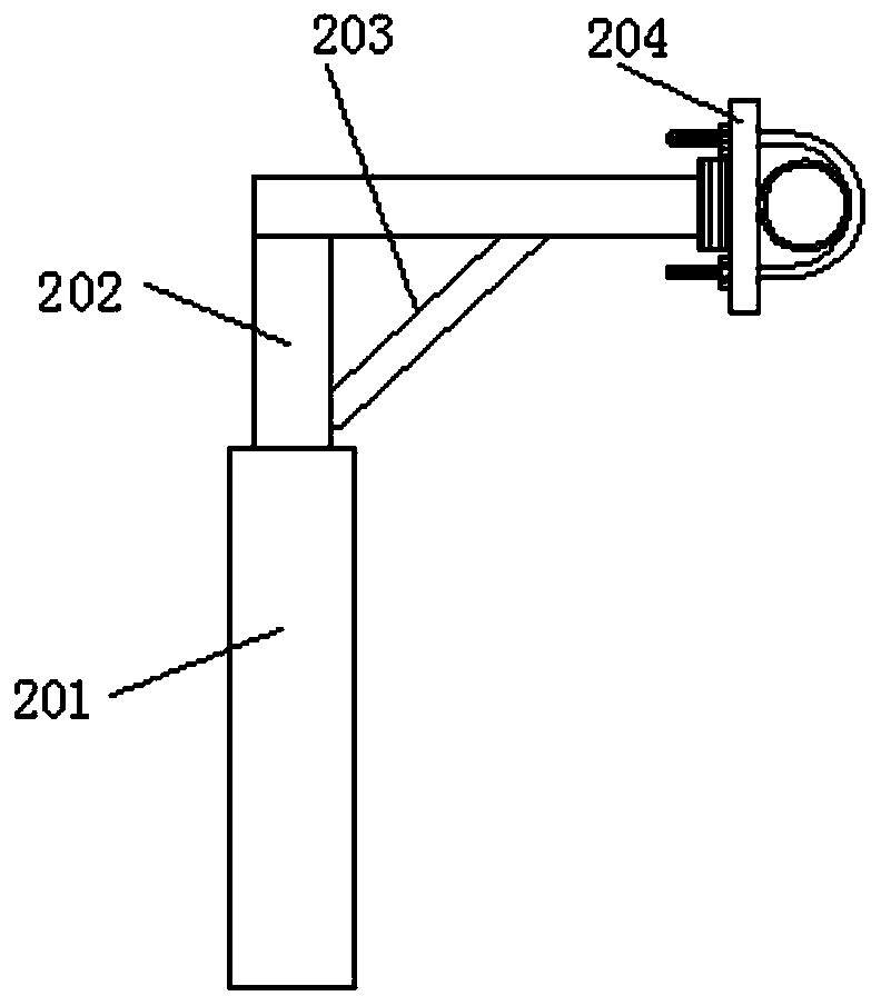 Water-saving irrigation device for agricultural greenhouse planting