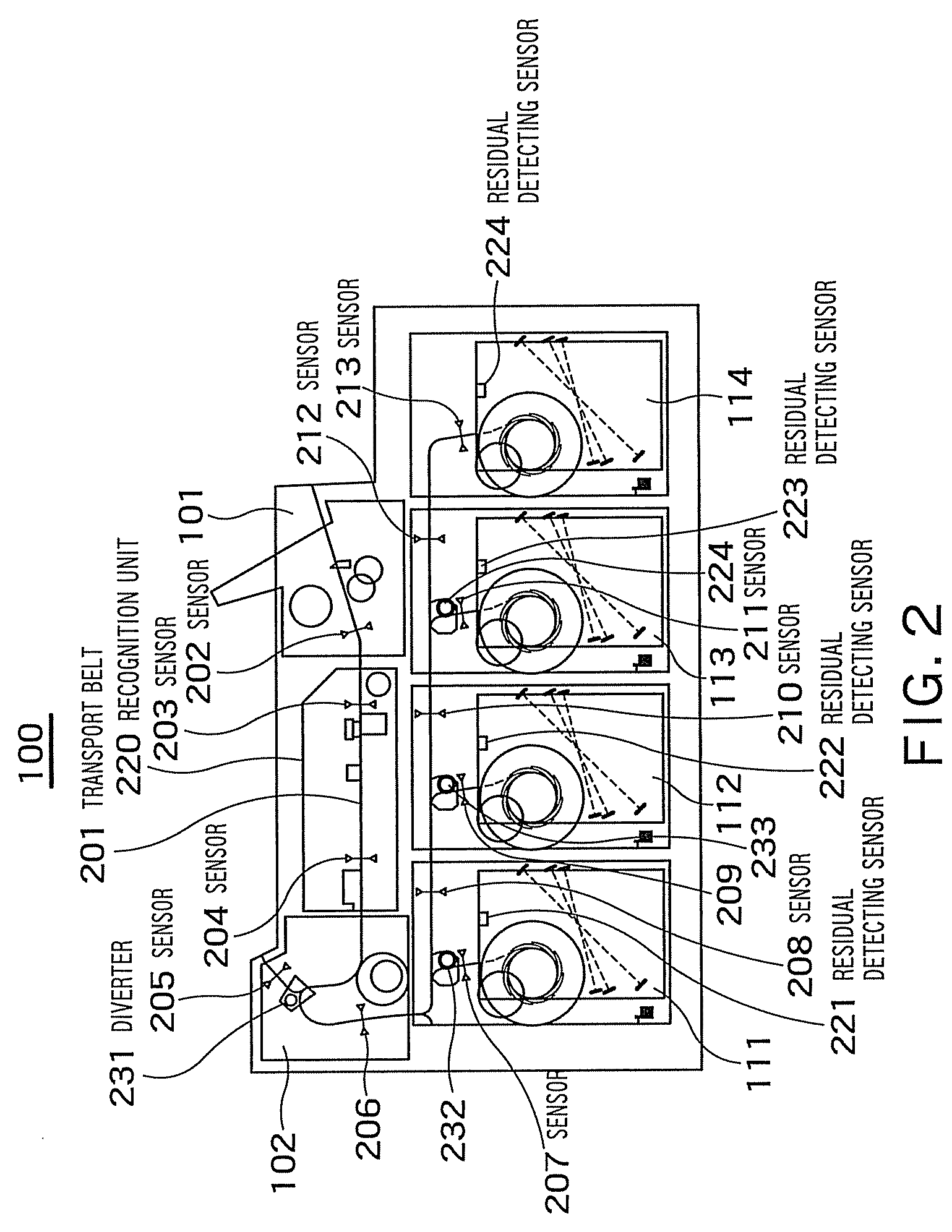 Banknote handling apparatus