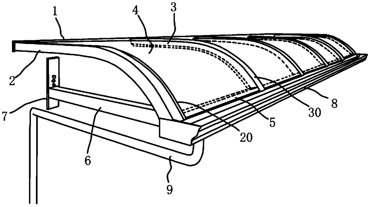 Aluminum alloy canopy