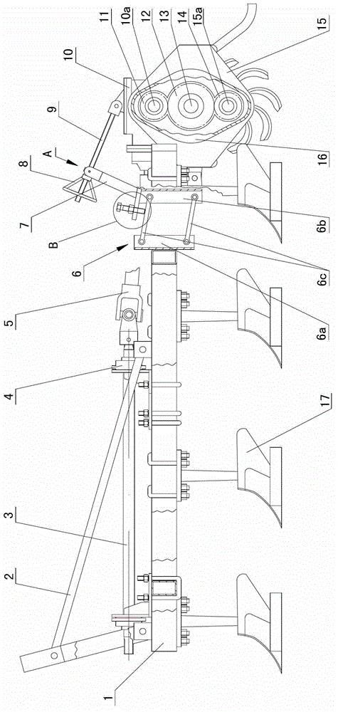 Harrow and plow compound machine