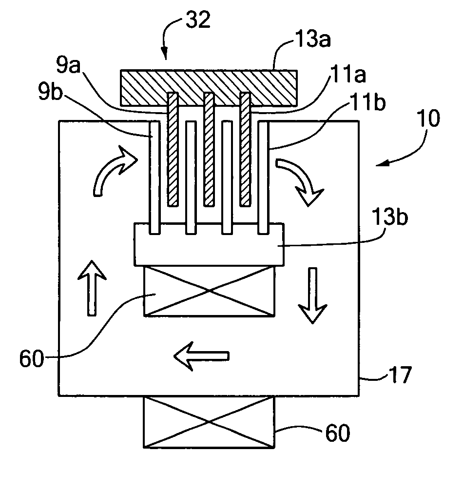 Rotary reluctance motor