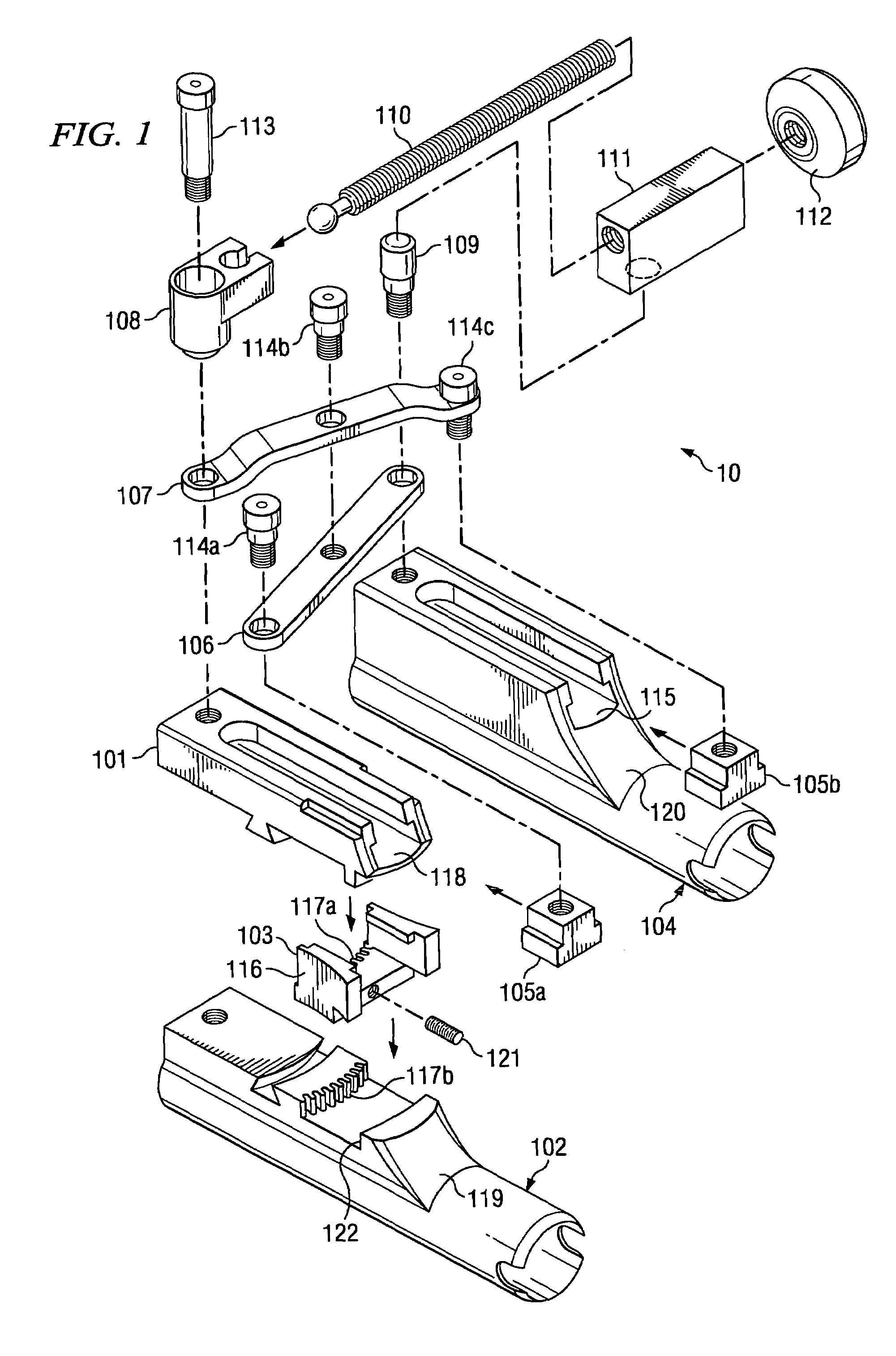 System and method for displacement of bony structures