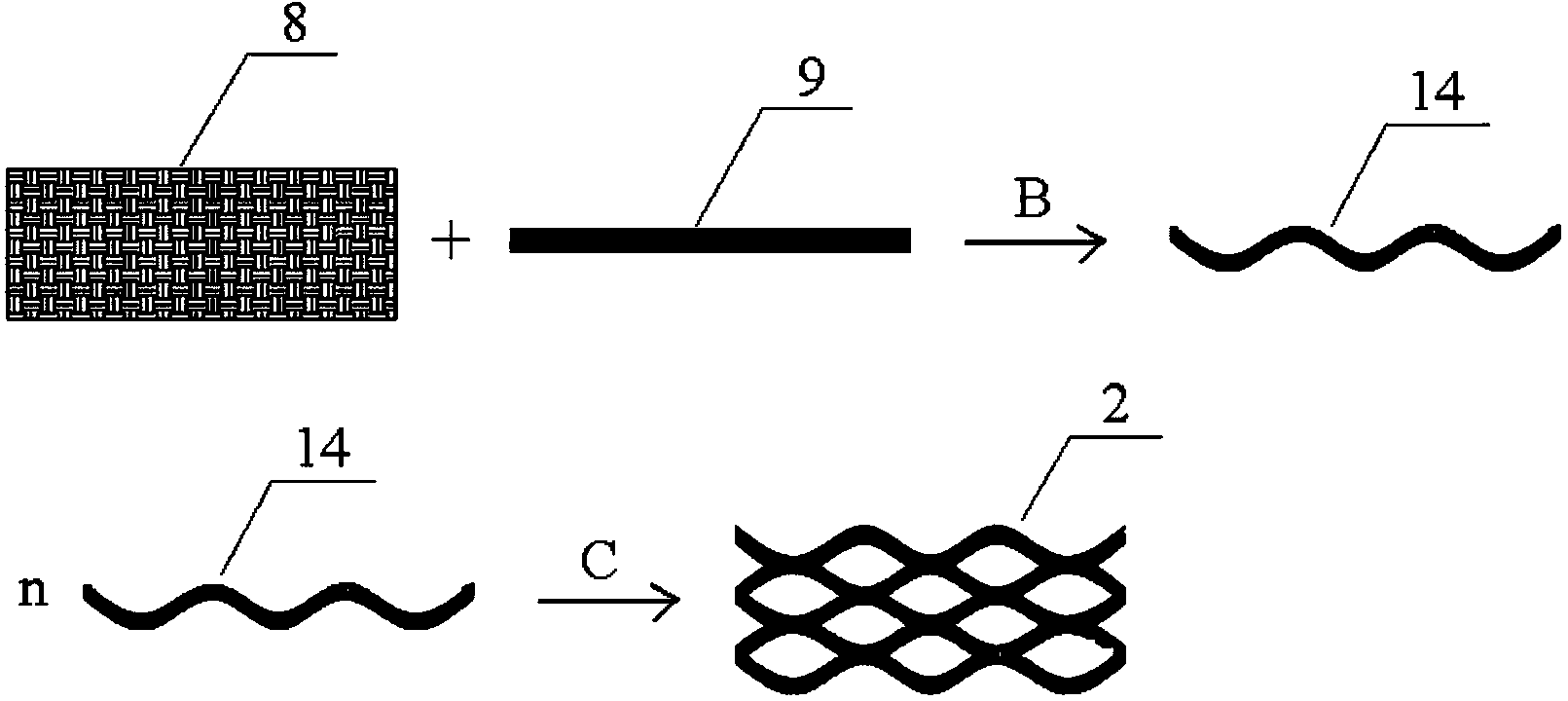 Microorganism electrochemical device for in-situ remediation of polluted water and bottom mud and method for in-situ remediation of polluted water and bottom mud