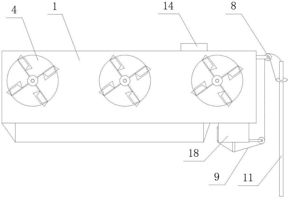 Fixing and connecting unit of adaptive ocean wave and current integrated power generation device