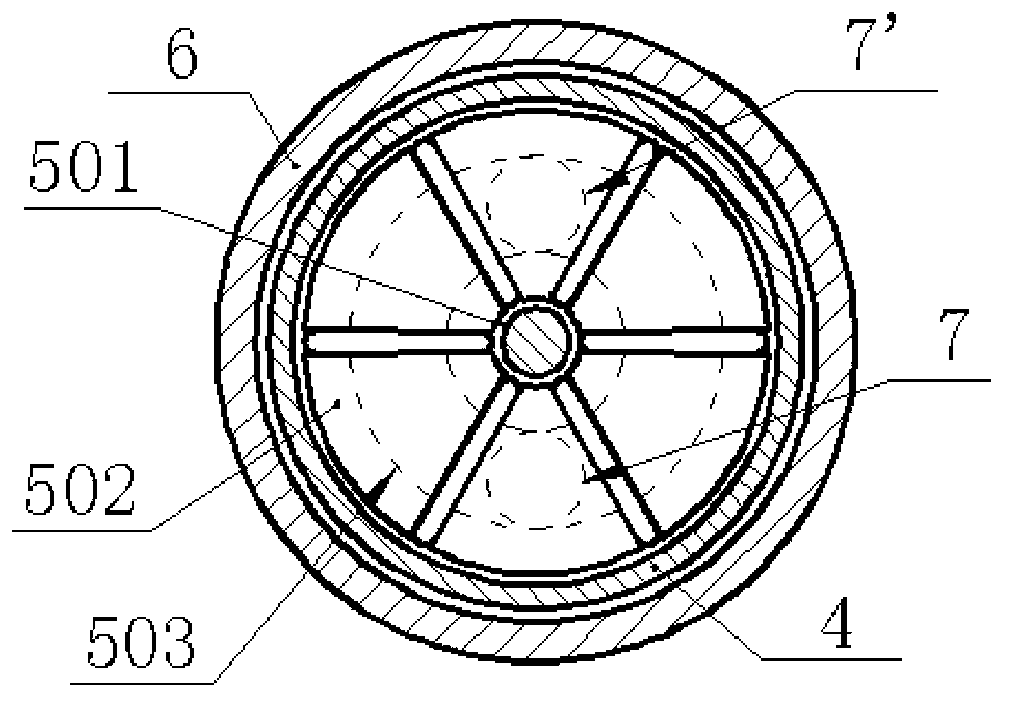 Rotary piezoelectric generator for rail vehicle shafting monitoring system