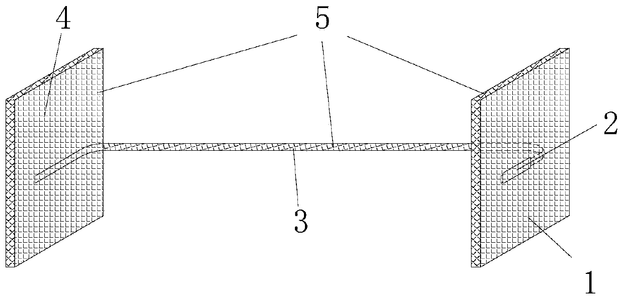 Device and method for measuring heat transfer coefficient of externally attached surface of heat transfer element by unsteady method