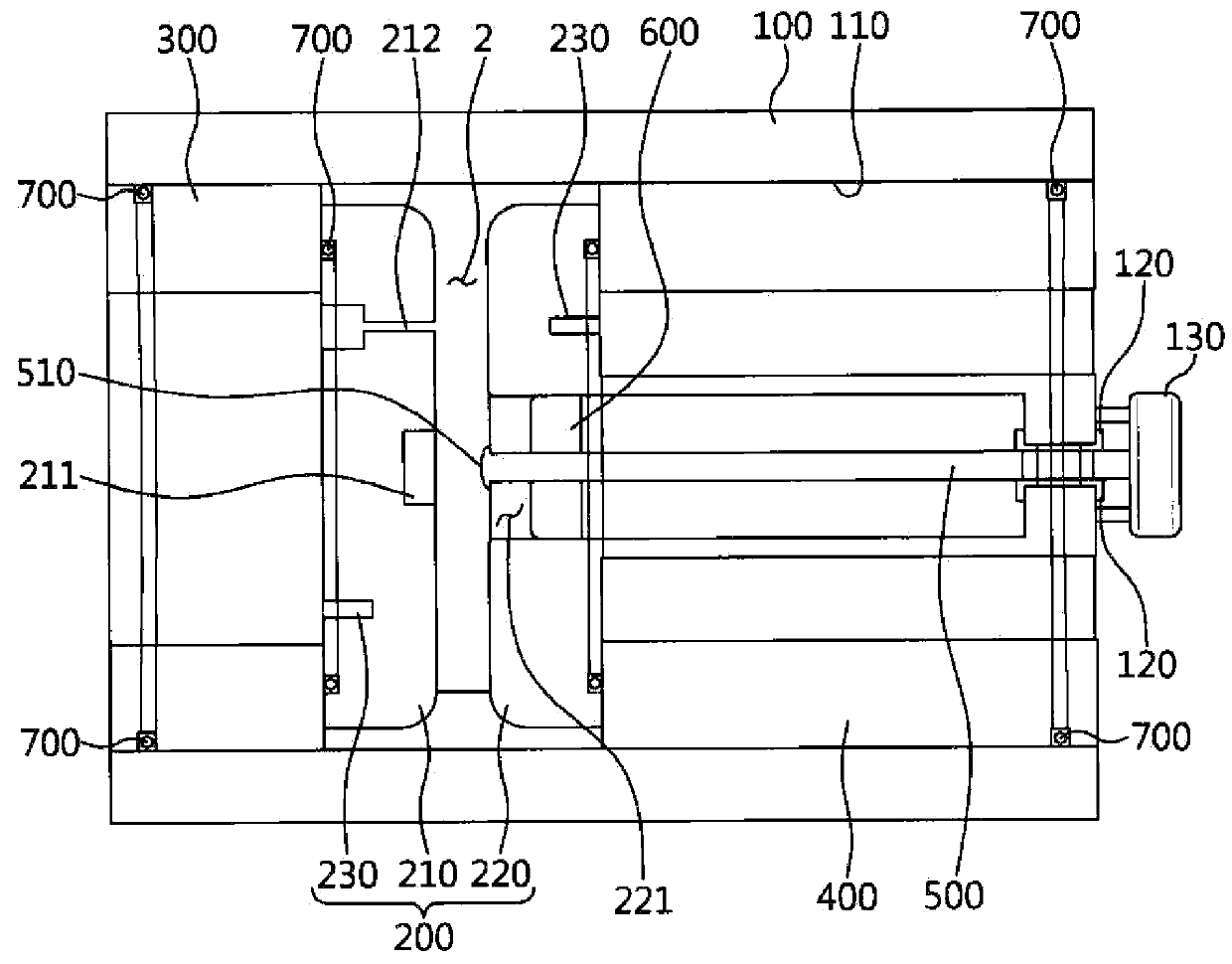 Microwave pulse generator with variable frequency emission