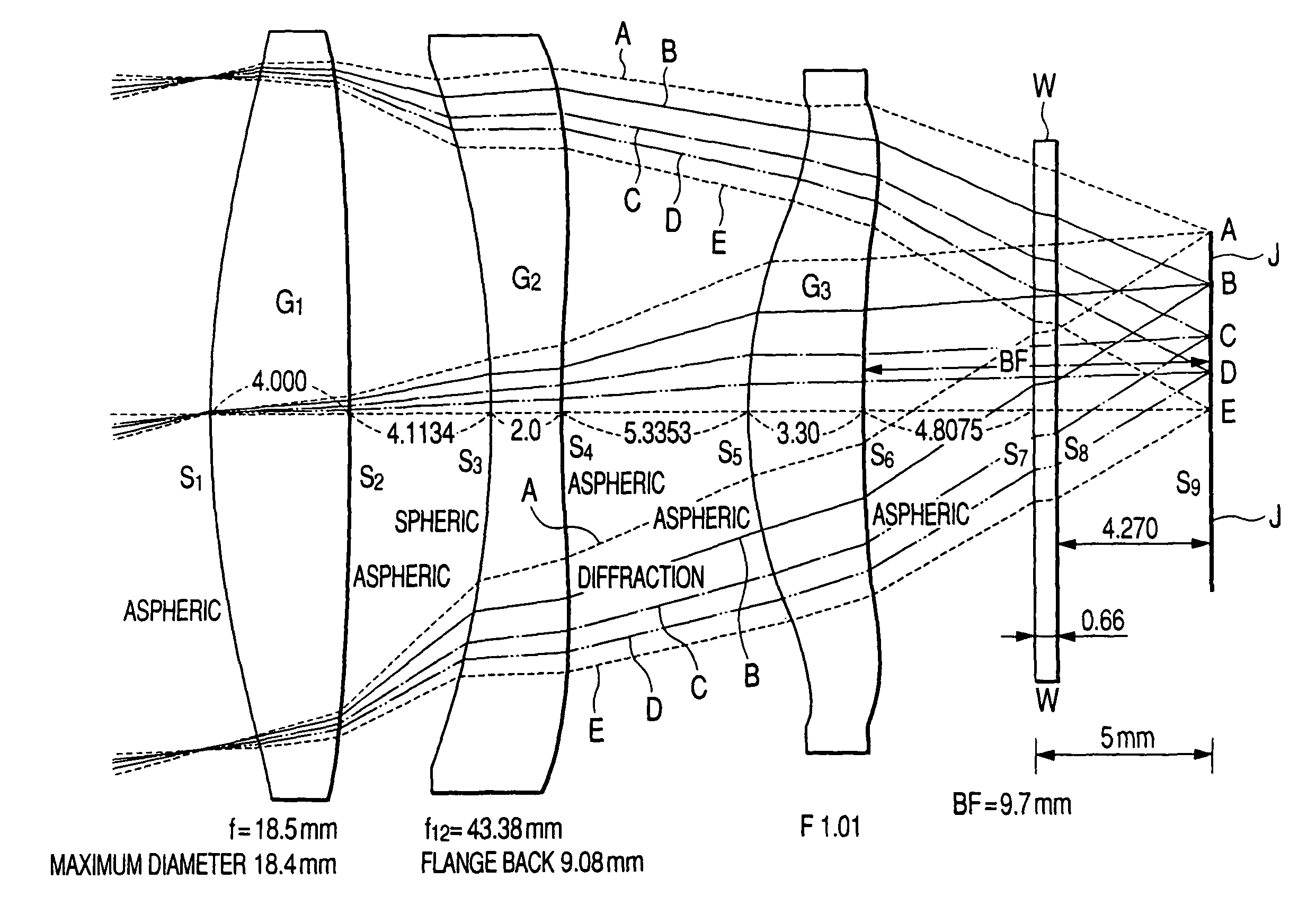 Far-infrared camera lens, lens unit, and imaging apparatus