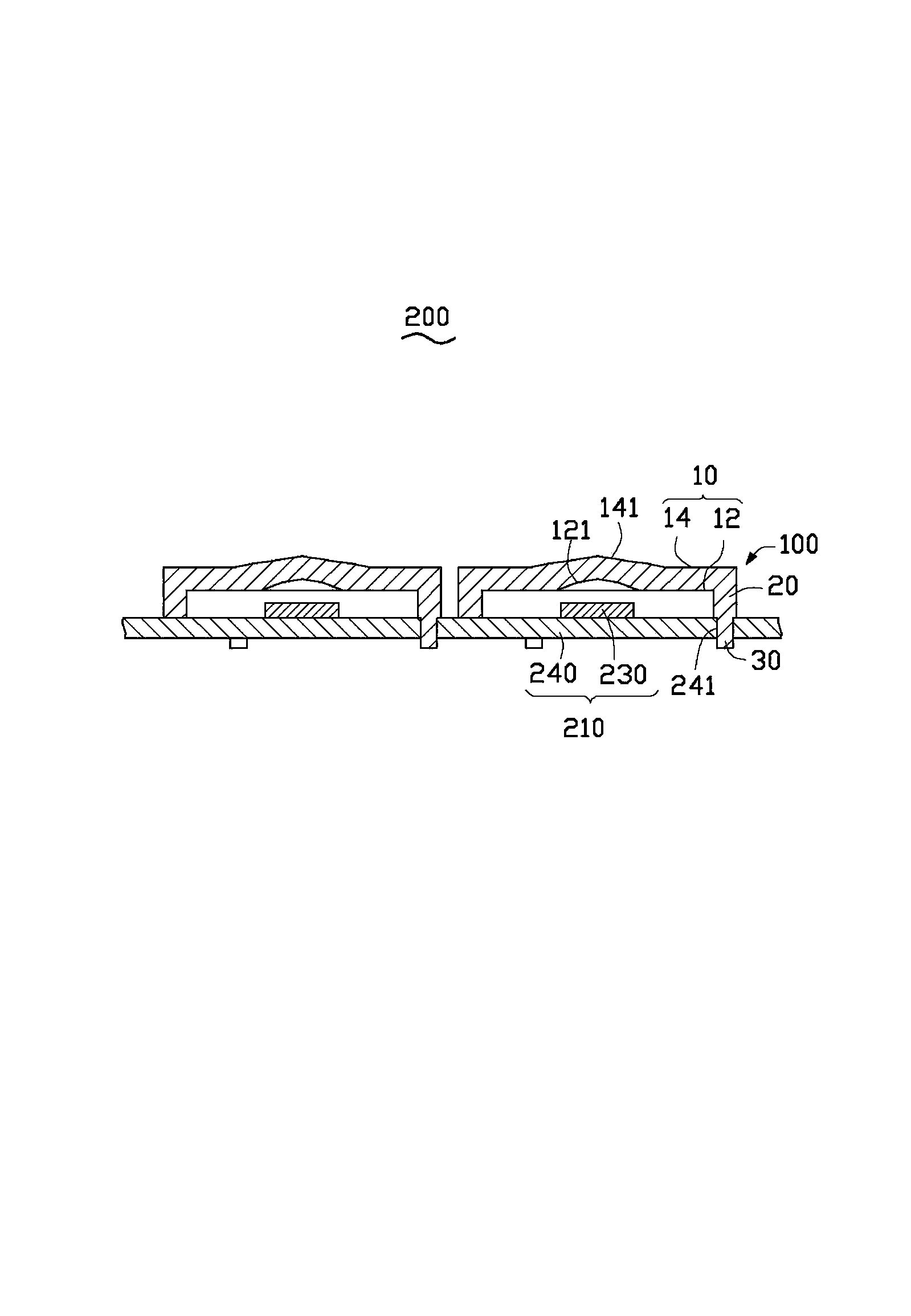 LED (light-emitting diode) light source module and direct type LED television