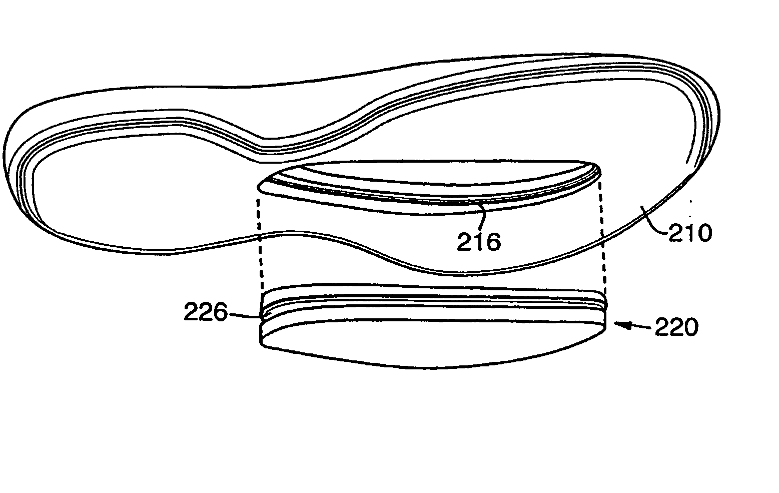 System for modifying properties of an article of footwear