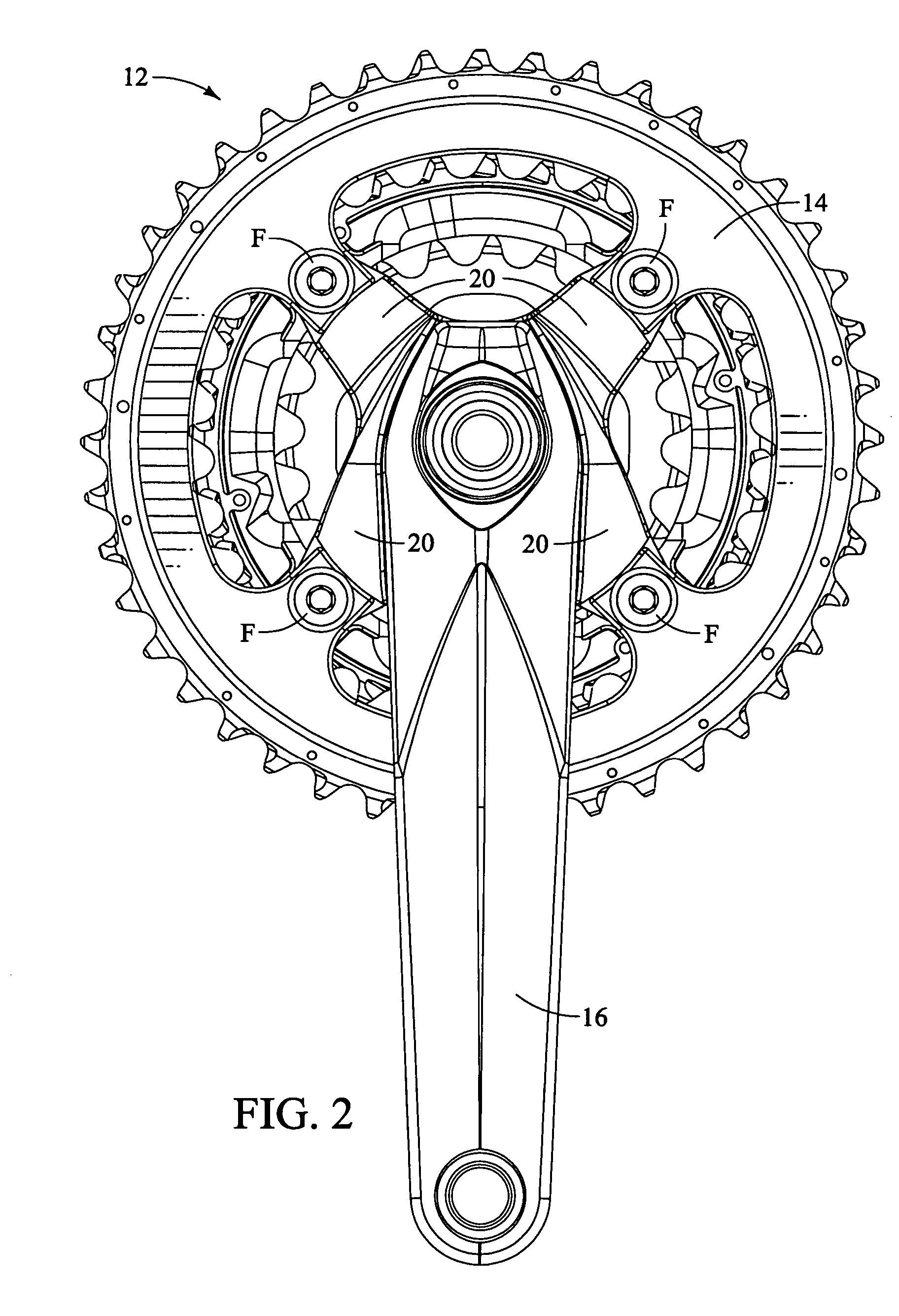 Bicycle chainring