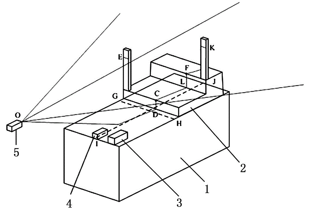 Automatic boom road-header space pose detection system and measurement method thereof