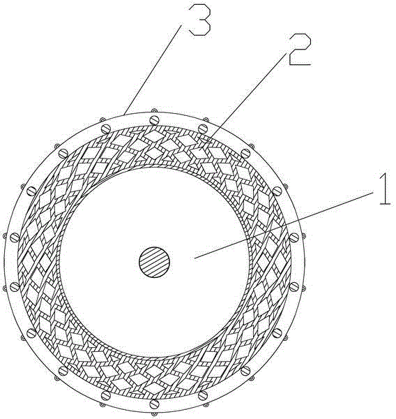 Elastic press roller with soil crashing function