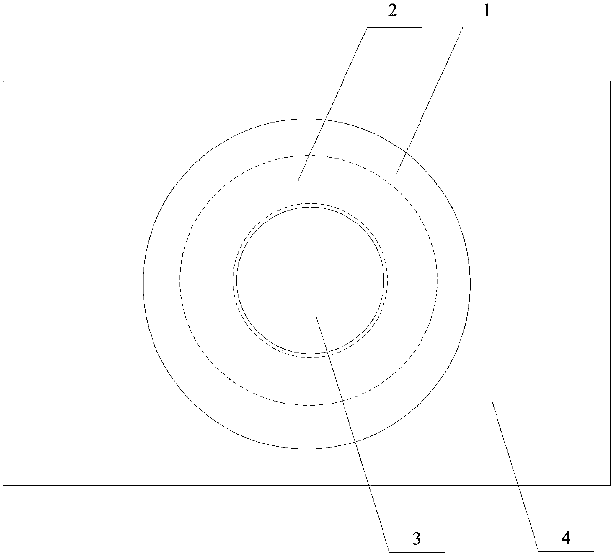 Vacuum cabin dynamic seal structure under high vibration frequency