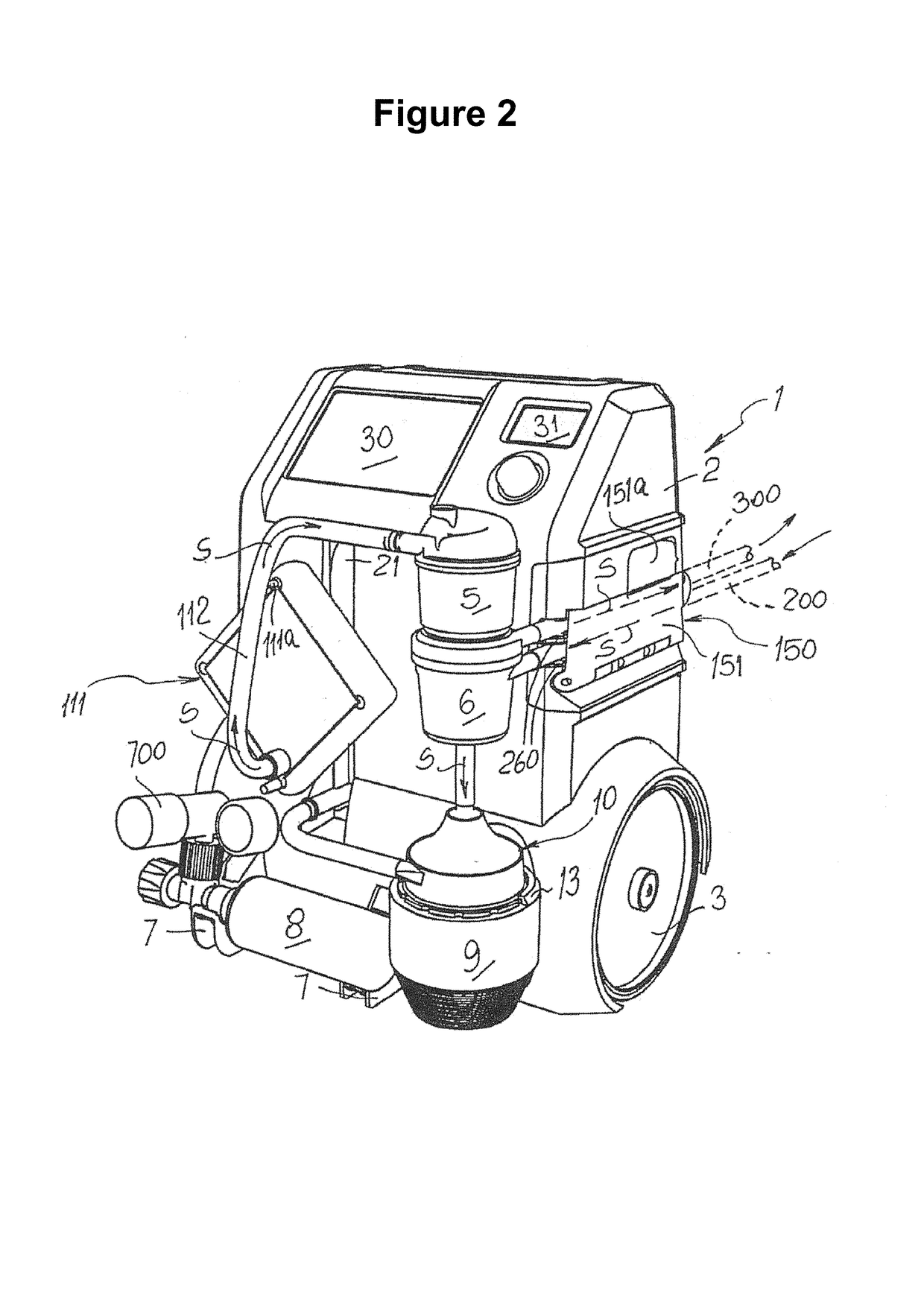 Portable medical apparatus for cardiopulmonary aid to patients