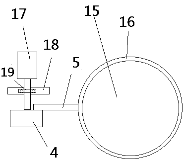 A double-layer combination flip valve