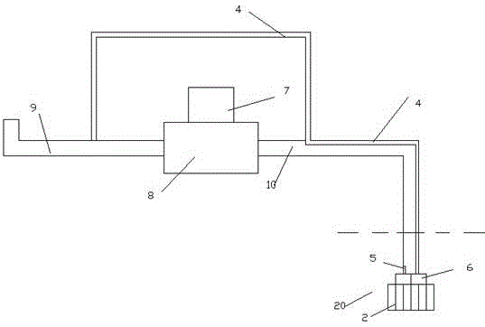 Pumping unit with connection with radial slots and ball thrust bearings