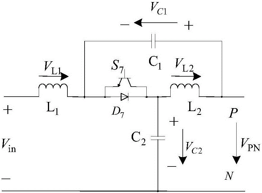 Control method for bidirectional quasi-Z-source inversion type motor driving system