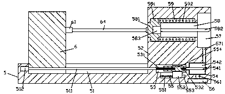 A device for punching holes in a building wall