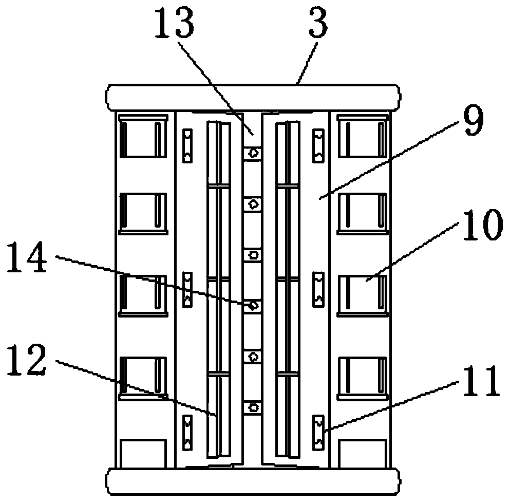 A series intermediate frequency power supply cabinet