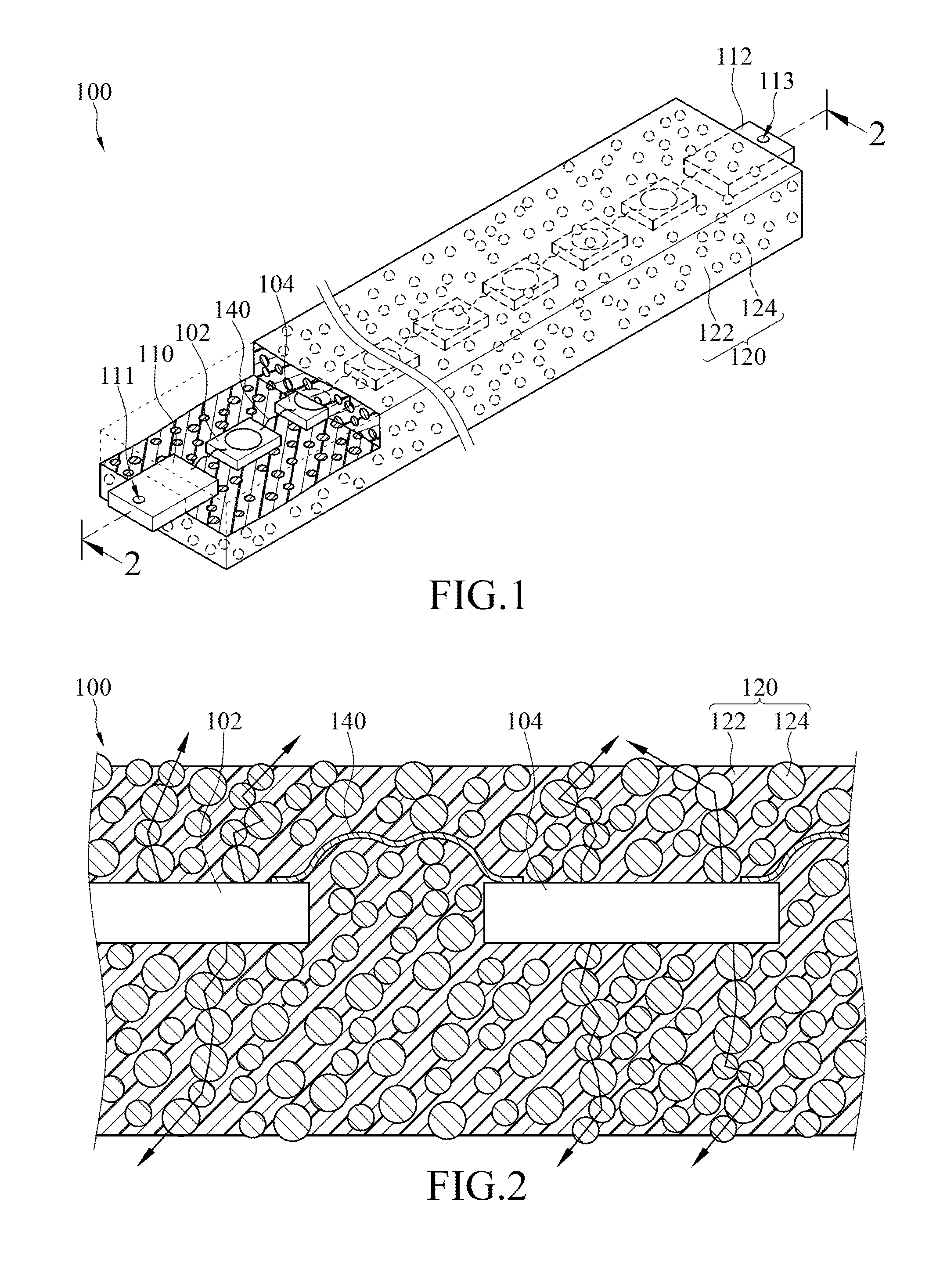 LED light bulb and LED filament thereof