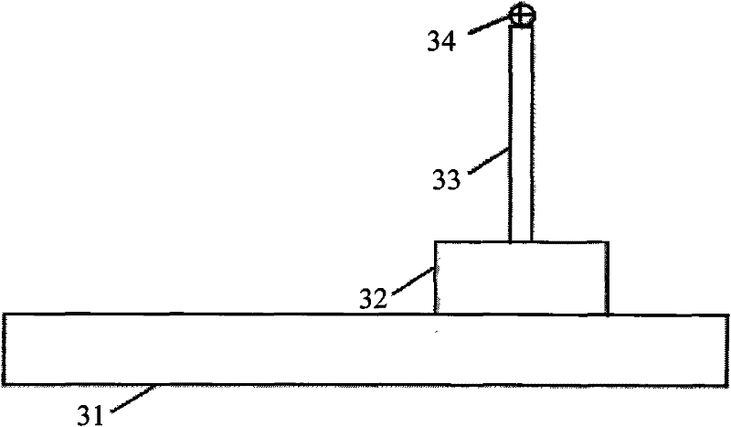 Testing system for pressure and temperature of supersonic engine plume field