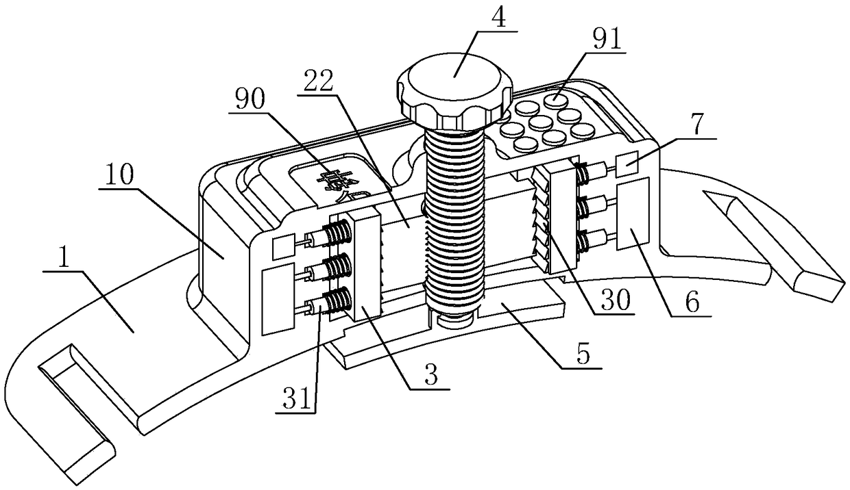 Radial artery compressor