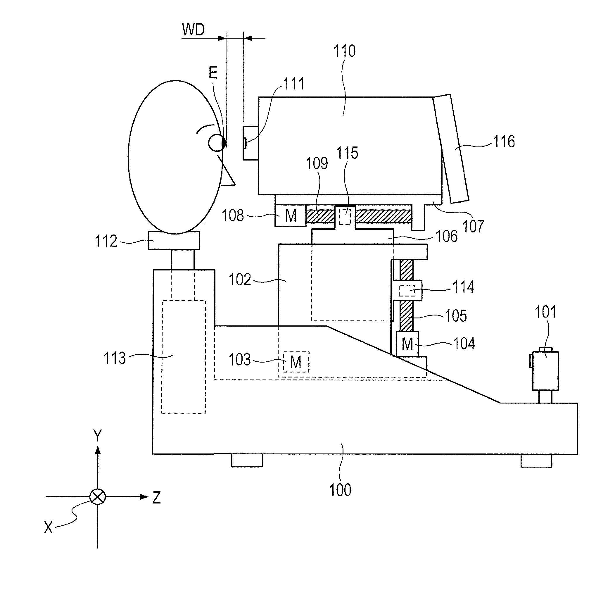 Non-contact tonometer