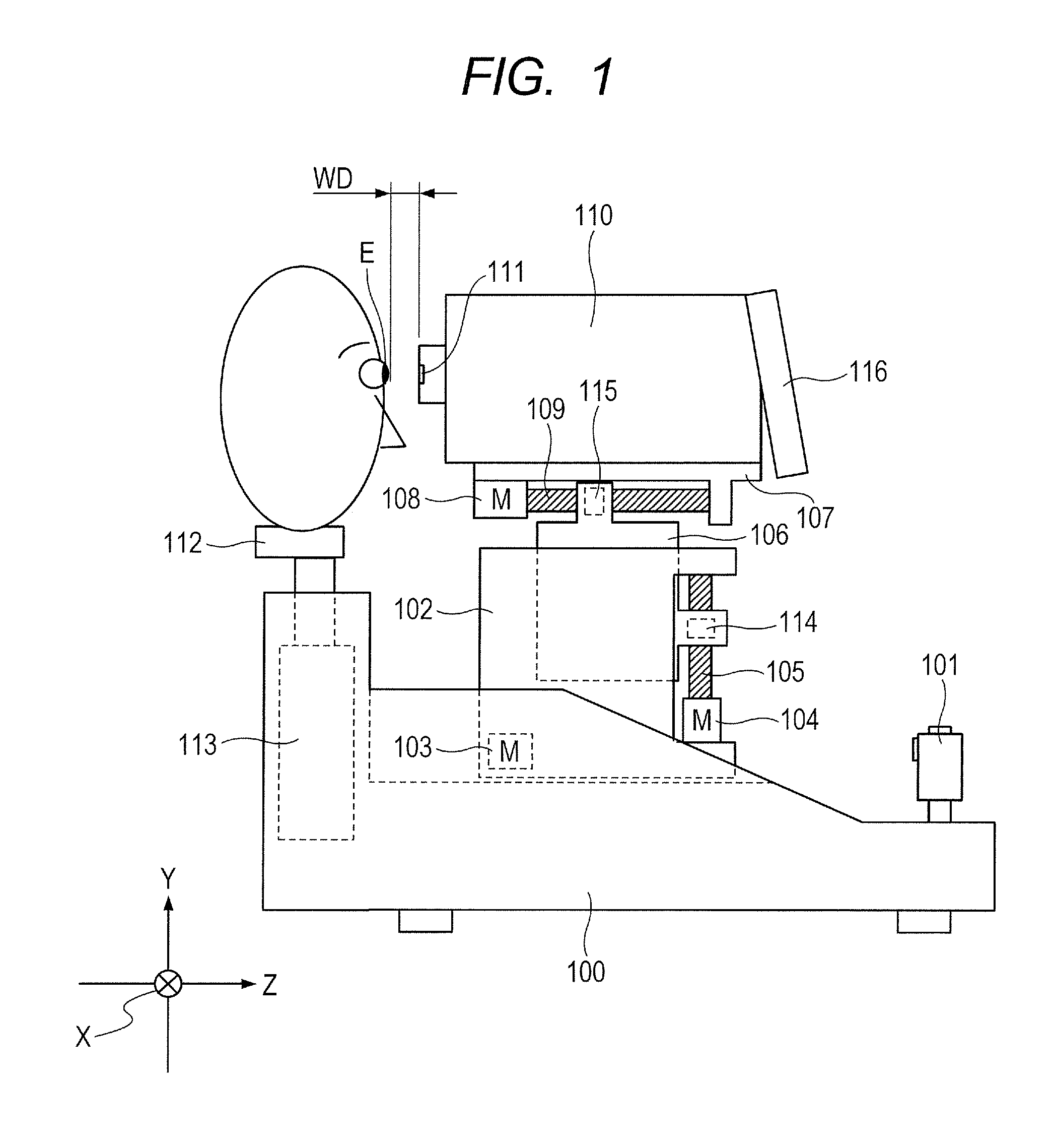 Non-contact tonometer