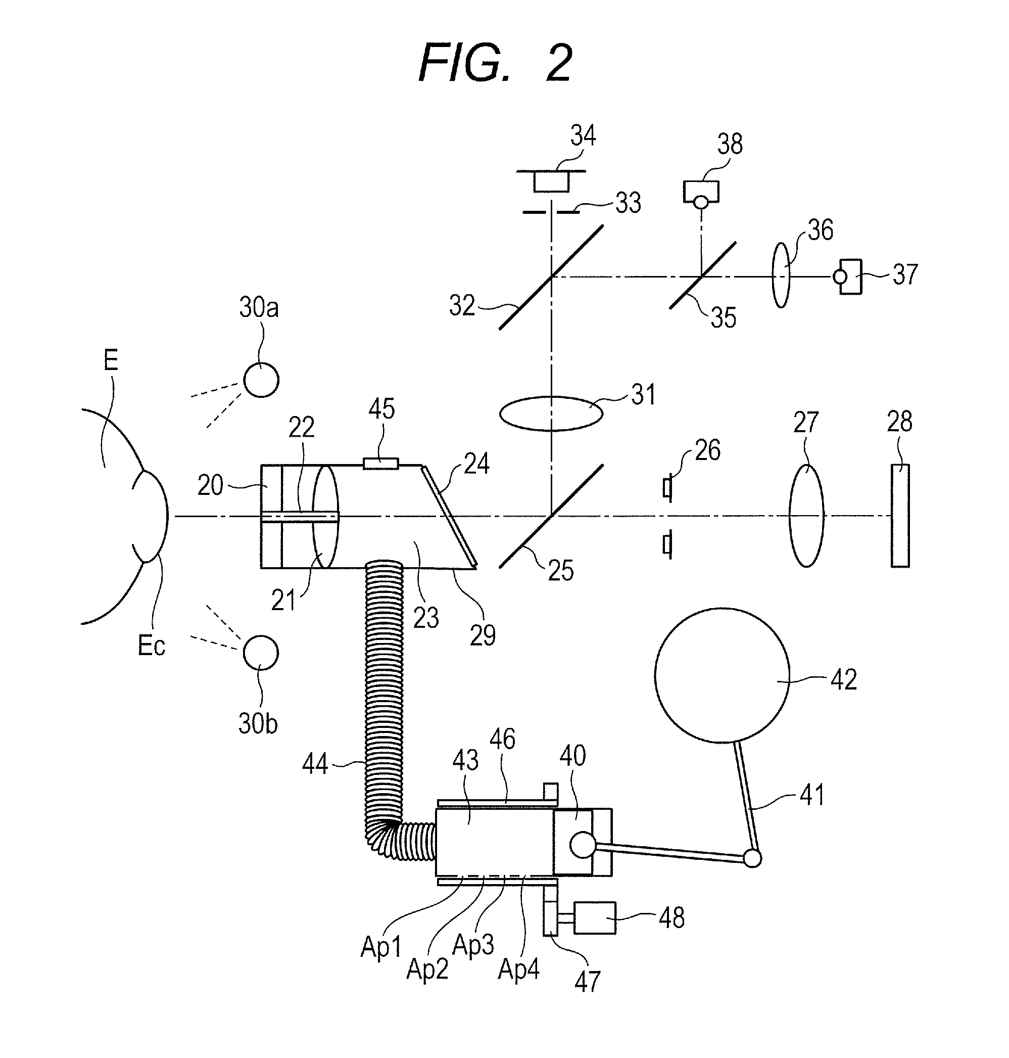 Non-contact tonometer