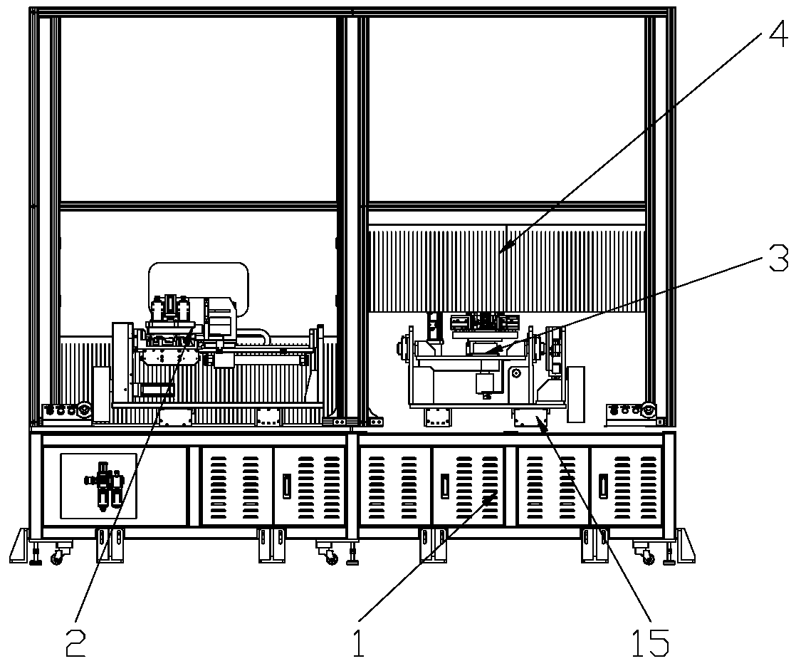 Moving sleeve assembly automatic welding equipment and its clamping device