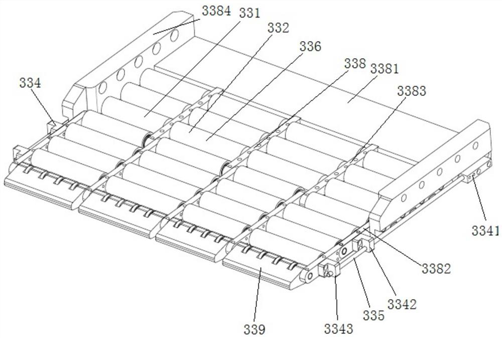 Outer forklift parking robot with blocking arm structure and parking implementation method of outer forklift parking robot