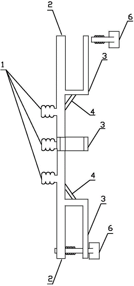 OPGW terminal reserved cable device for ultra-high voltage transformer substation