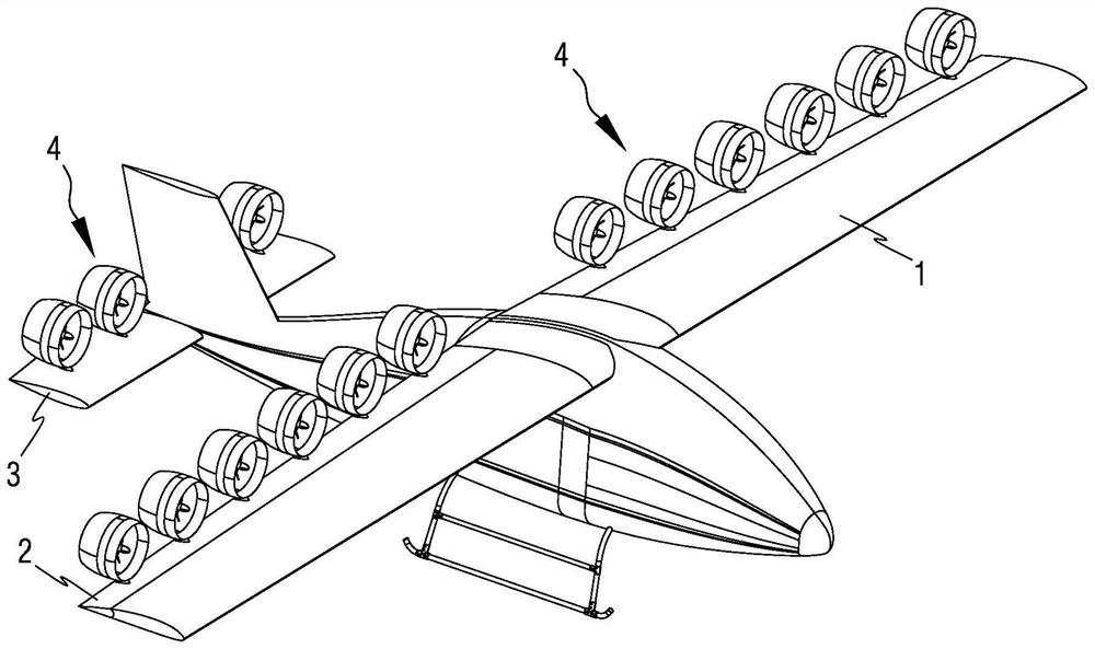 Engine hanger for tilting ducted aircraft