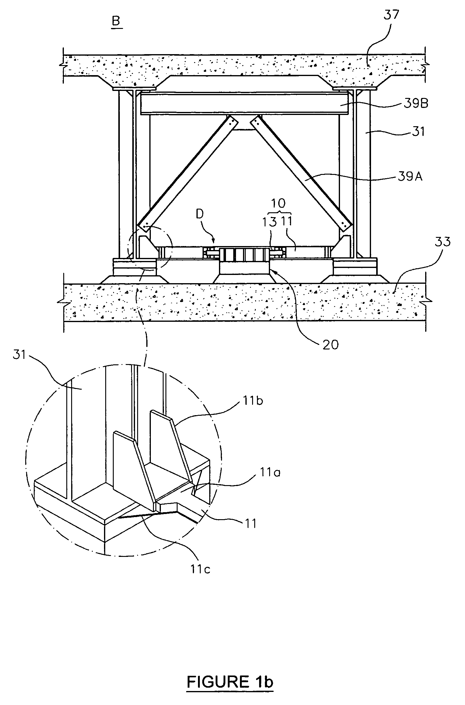 Girder bridge protection device using sacrifice member