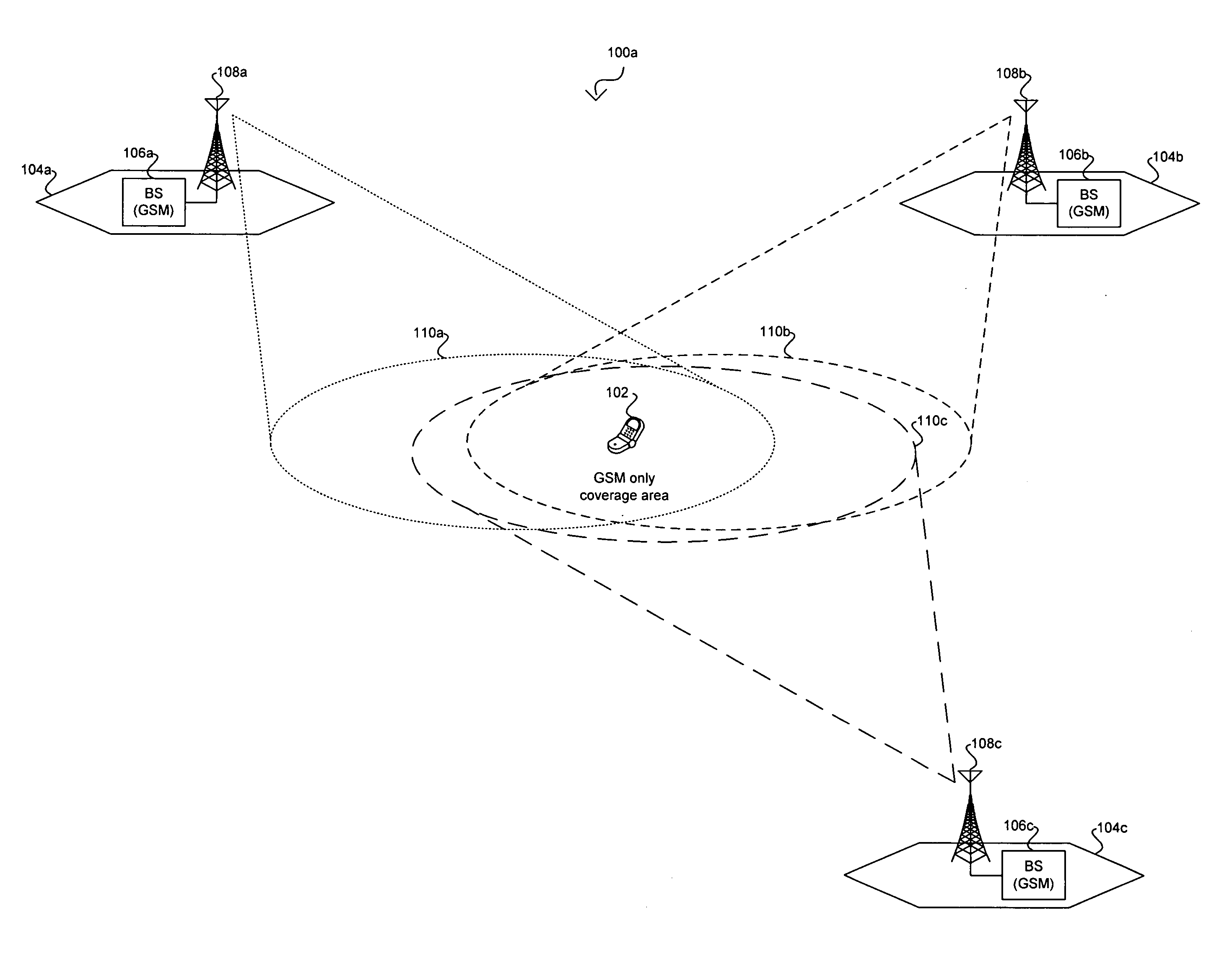 Method and system for fast cell search using psync process in a multimode WCDMA terminal