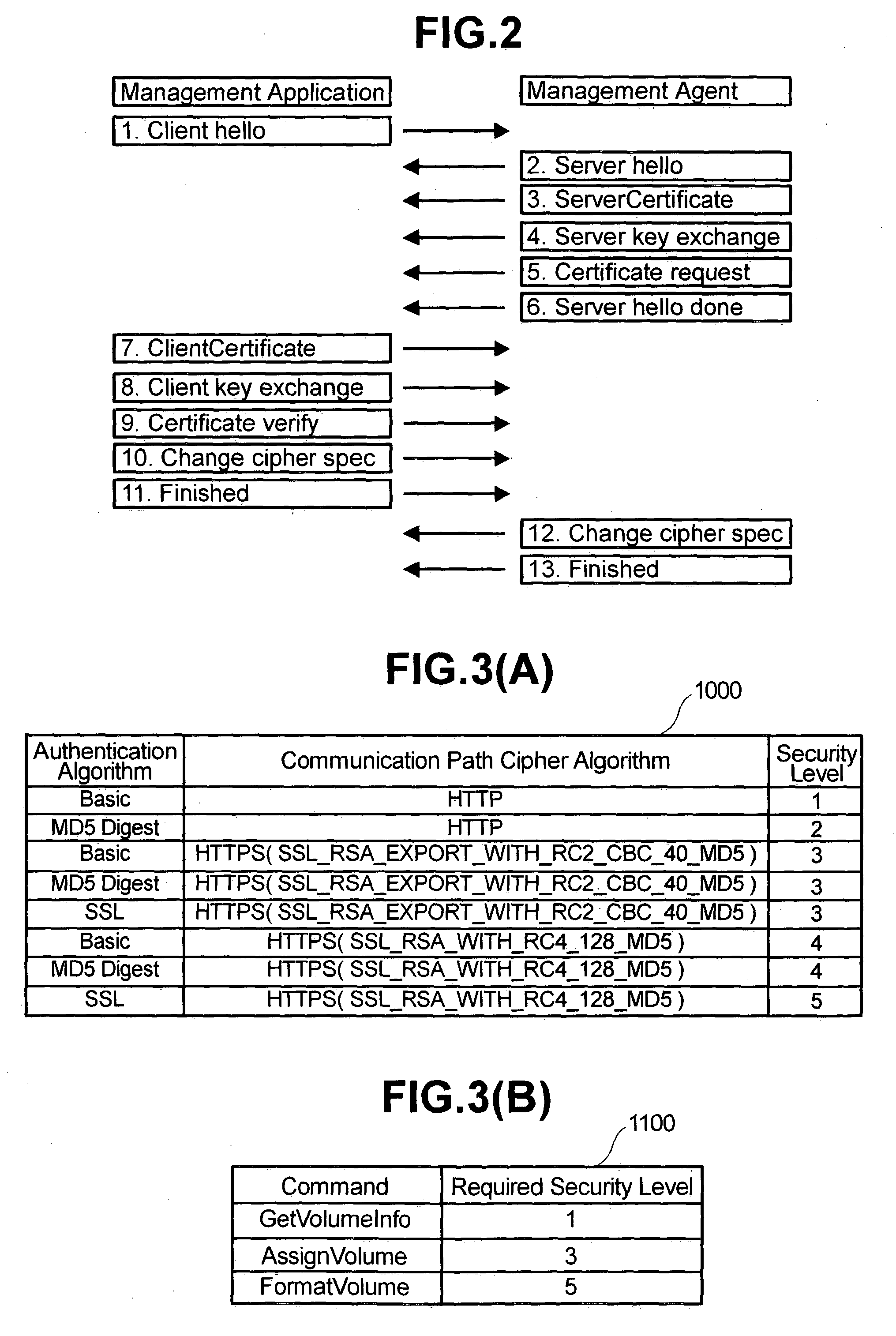 Command processing system by a management agent