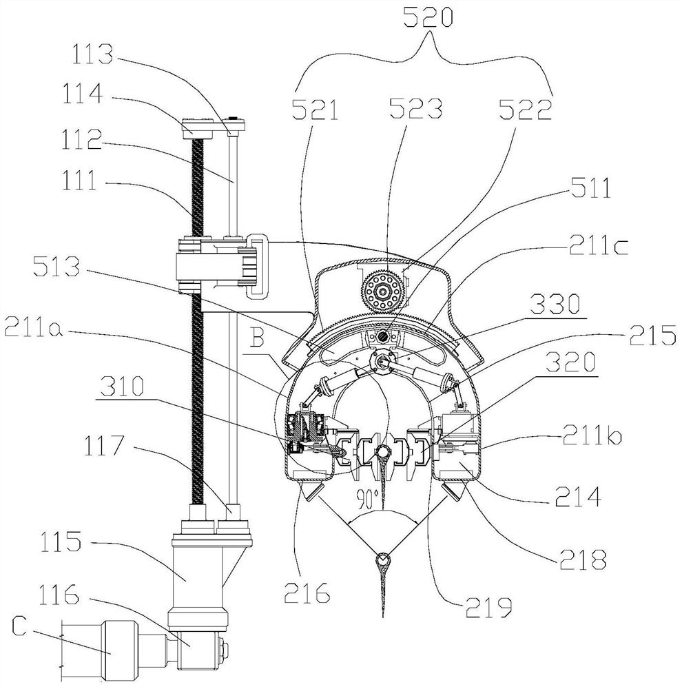 Special efficient deicing device for cable