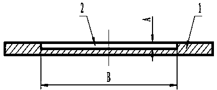 Non-magnetic sheet clamping and positioning tool and manufacturing method thereof