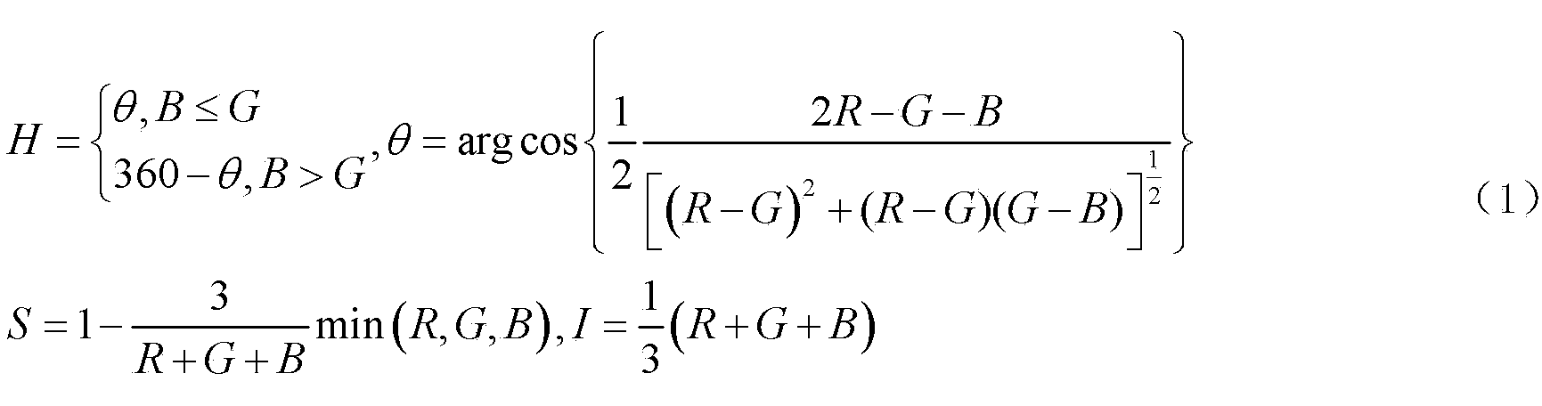 Algorithm for evaluating color image quality