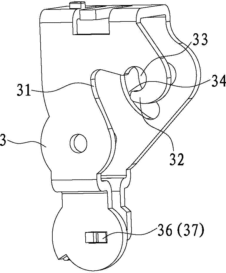 Switch circuit breaker structure