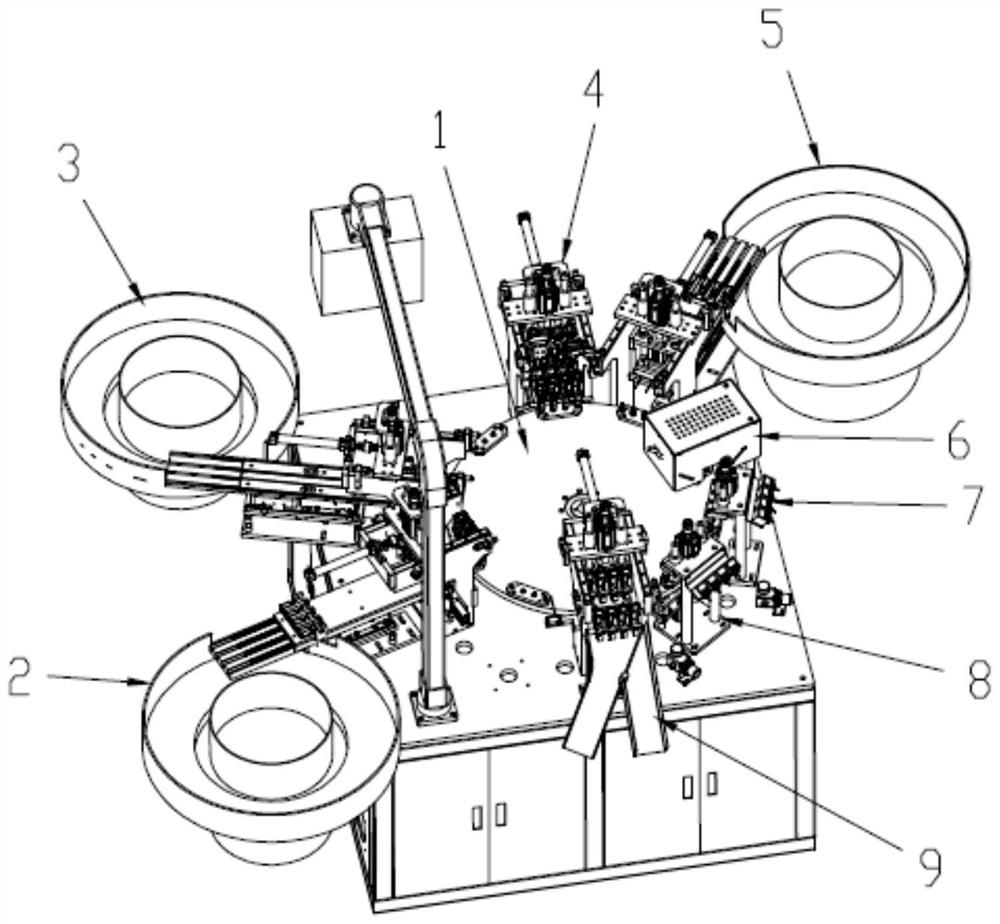 Valve body assembling machine